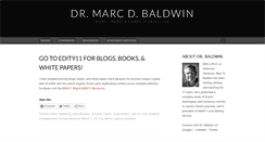 Desktop Screenshot of drmarcdbaldwin.com